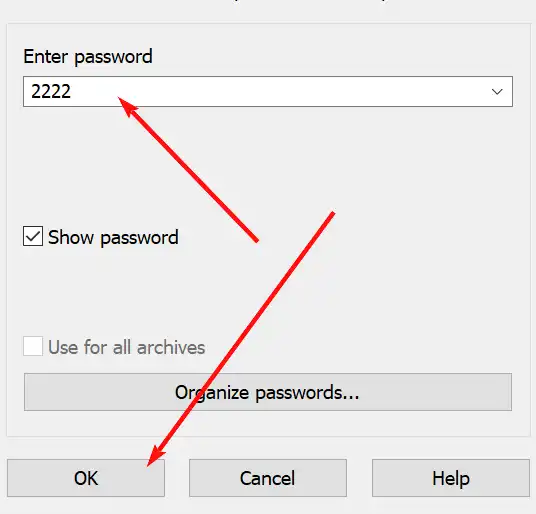 input password Kms Auto