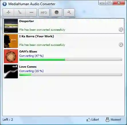 MediaHuman Audio for windows